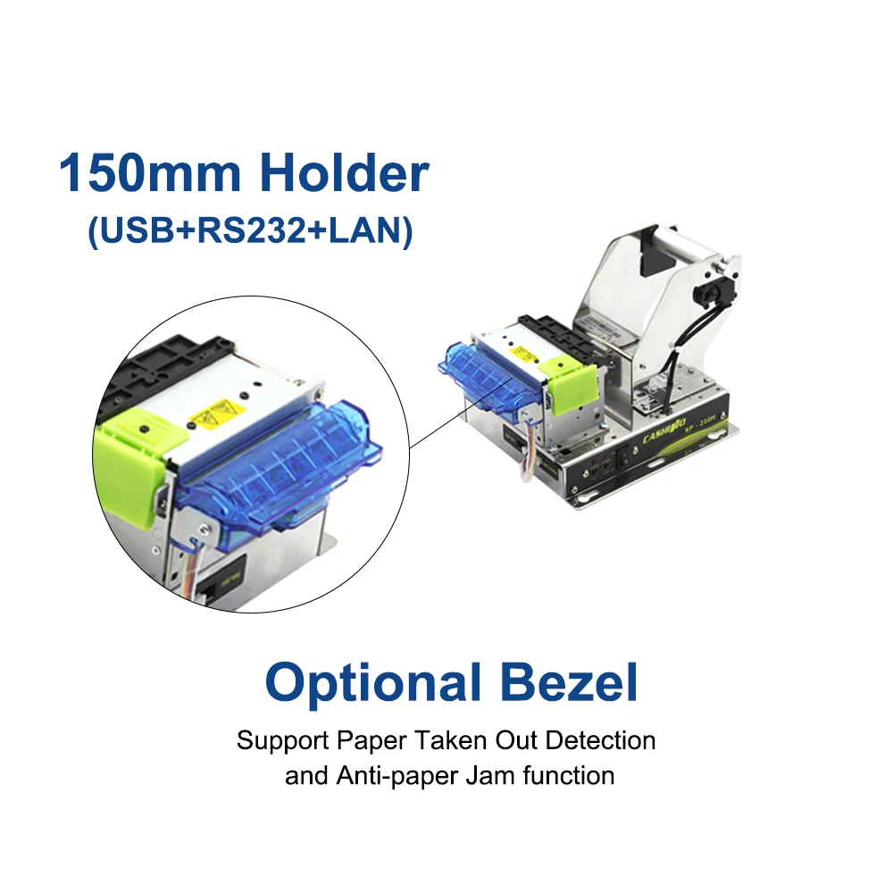 CASHINO KP-210H レジプリンター Cashino KP-210H Thermal Printer - Efficient Kiosk Solution