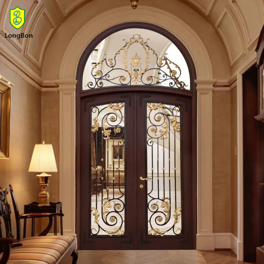 Luxury Design Wrought Iron Windows and Doors Design for Home