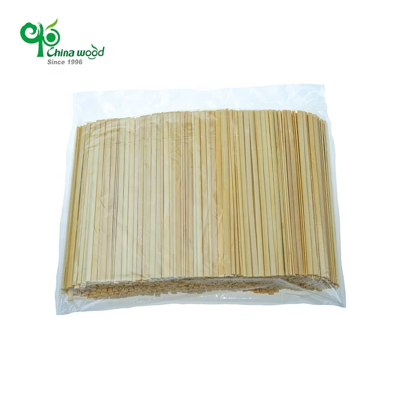 Yada Eco-friendly Disposable Bamboo Stirring Flat Individual Paper ...