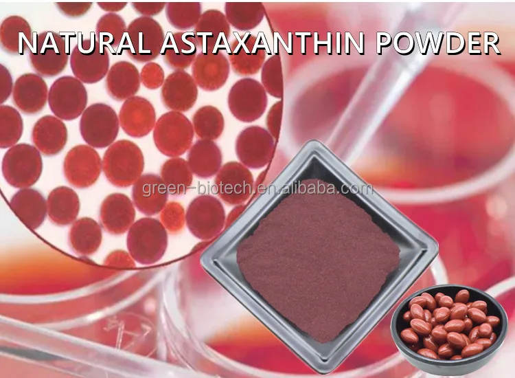Real Pure Astaxanthin 10 Red Algae Haematococcus Pluvialis Extract