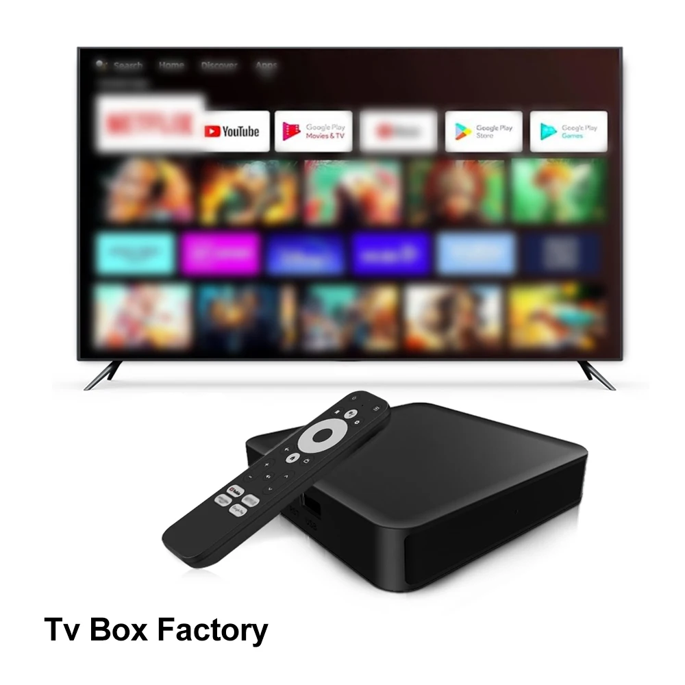 Dcolor GD2 Google Certified TV Box - 4K, 2GB RAM, 32GB Storage