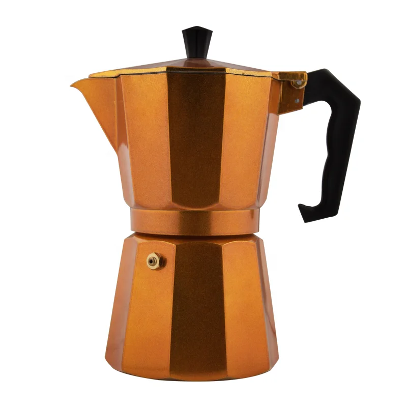 Best Quality Aluminium Classic Moka Pot Cafeteria Espresso Coffee Maker  6-cup - Buy Moka Coffee Pot,Moka Pot Gold,Ogni Ora Moka Pot Product on  