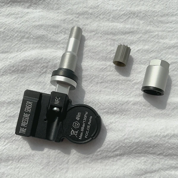 NFC TPMS Sensor Programmed by Smartphone App Android Ios Wireless Tire Pressure Monitoring System Tpms With Internal Sensors