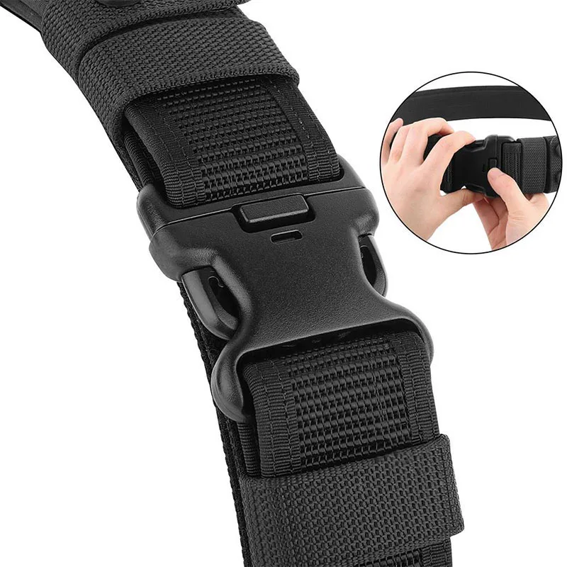 Comfort Mountaineering Sport Enthusiasts Tactical Duty Belt Practical Outer Belt Keepers High Density Material Hunting Gear