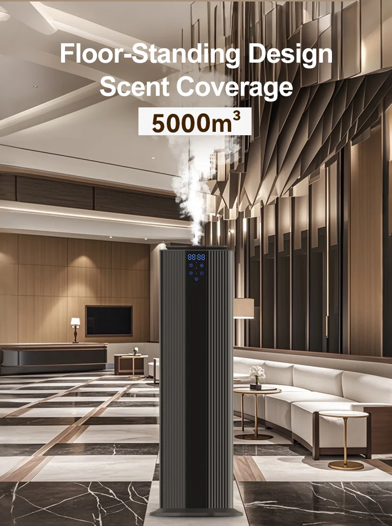 CNUS S3000TF Essential Oil Hotel/Commercial Bathroom/Office HVAC Air Freshener Scent Diffuser Machine System manufacture