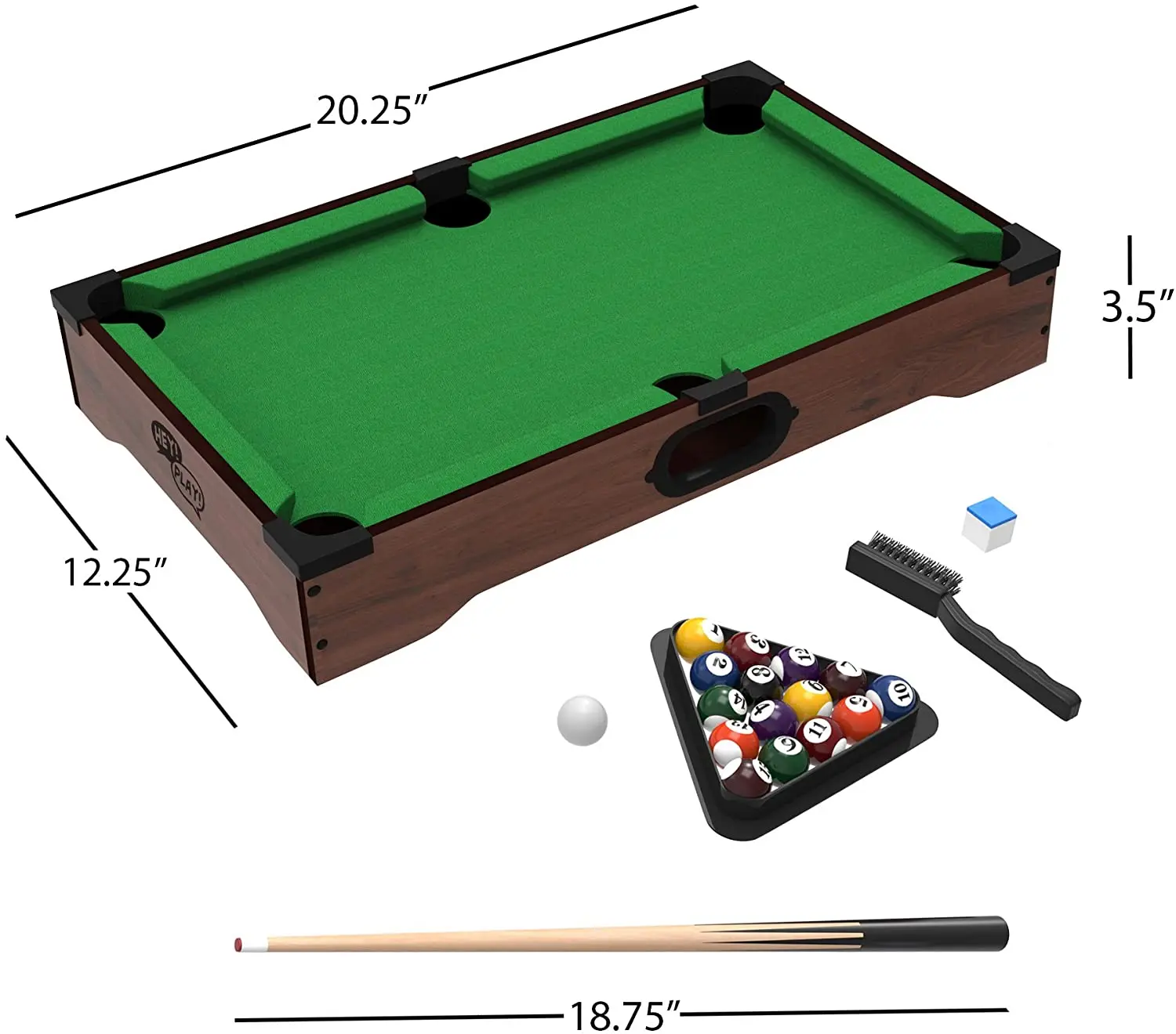 Set of 16 Miniature Small Mini Pool Balls Billiard Hot 0.98‘’  MWUK 