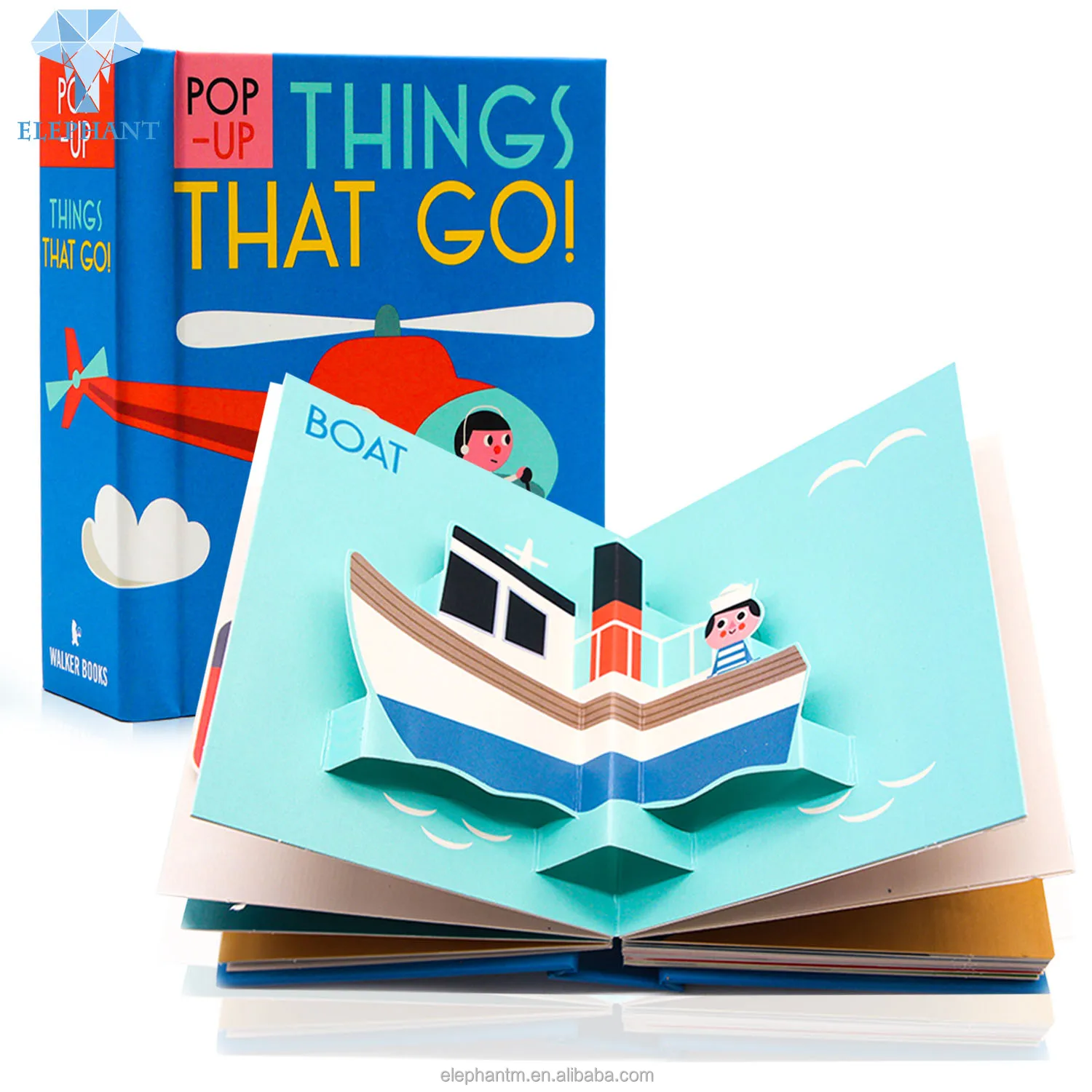 Custom Cute Children Activity Colouring Book For Kids Printing Baby