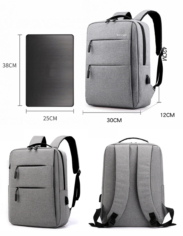 Laptop Backpack Business 15.6 Inches Anti-theft Backpack Laptop Travel ...