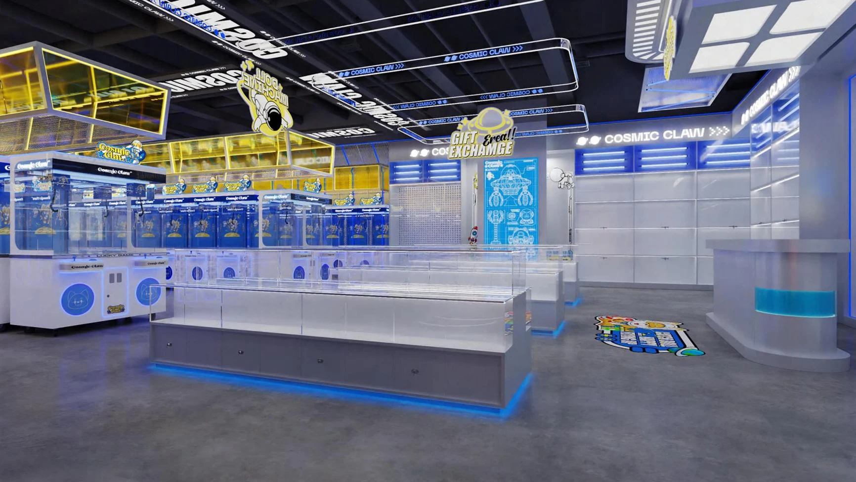 FunparkHot Selling Factory Direct Supply Crane Machine Coin Operated Plush Doll Playground Game Center Crane Claw Machine Sale supplier