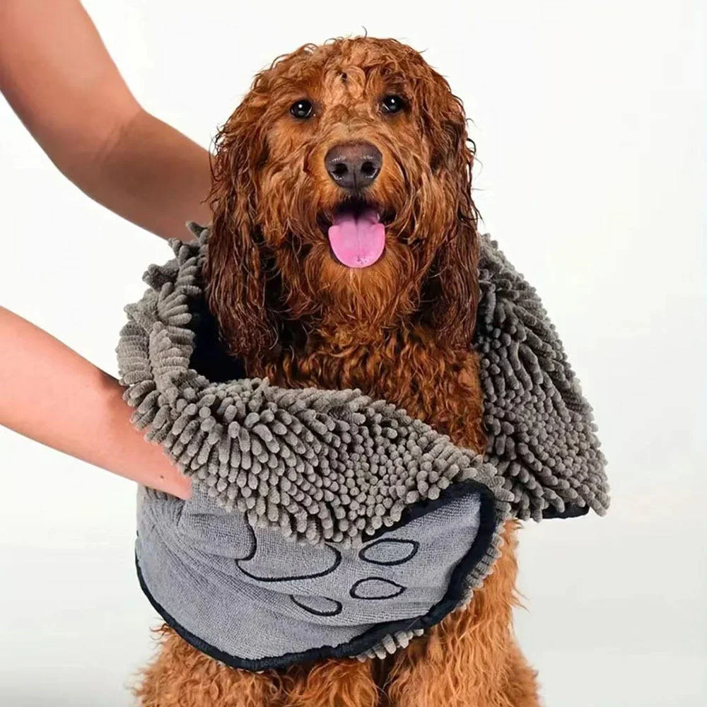 product hot sale super absorbent quick dry pet bath towel large size suitable for small medium large dogs pet cleaning grooming products-3