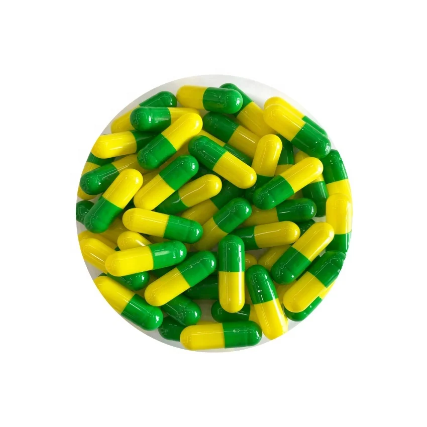 Халяль фармацевтический Размер 00 Пустые овощные капсульные оболочки прозрачного цвета