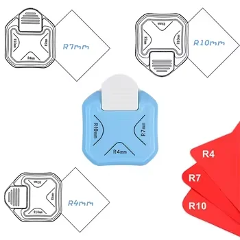 Fustellatrice Arrotonda Angoli Perforatore per Carta Rotondo Manuale