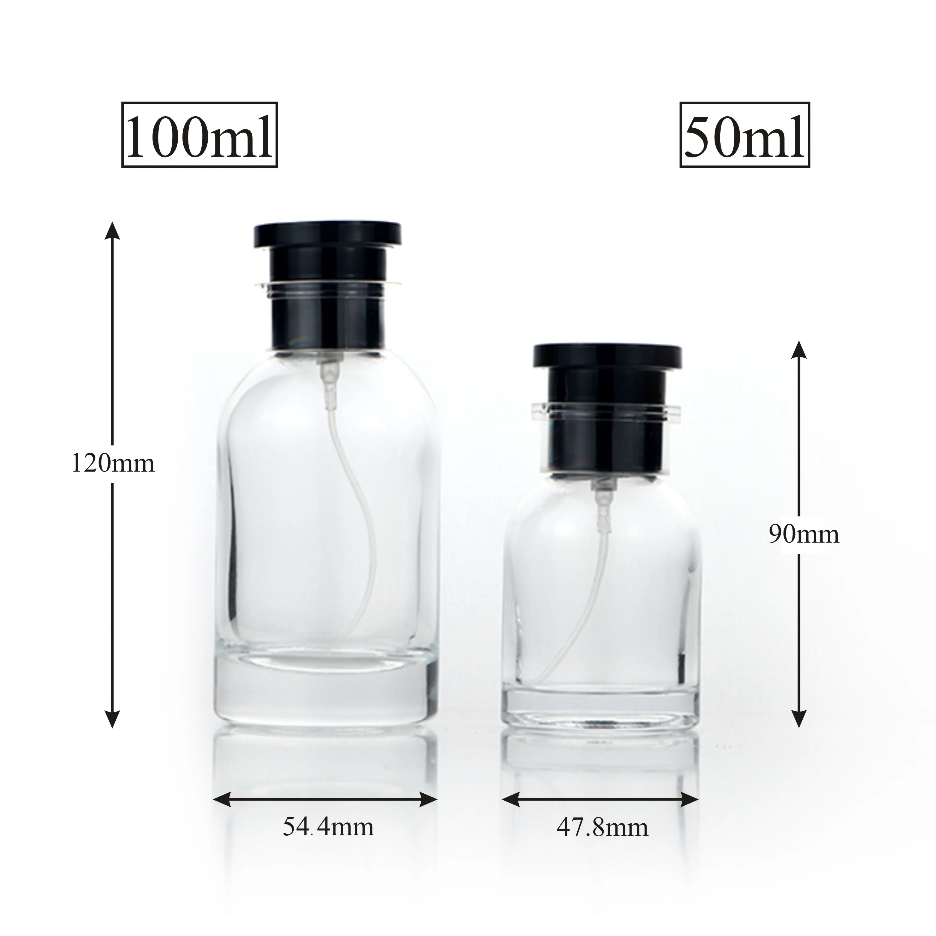 100ml Unique Design Elegant Perfume Glass Bottle - HARDERSON