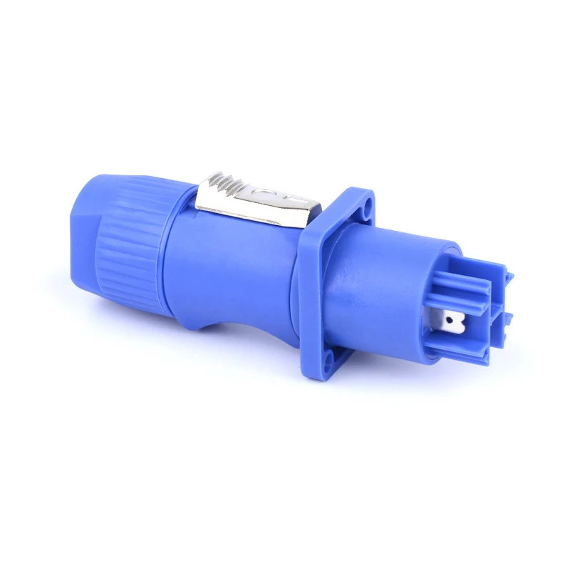 Factory Sale1Set NAC3FCA NAC3FCB Stage Light LED Speakon Power Con Connectors 3 Pins 20A 250V Power Audio Male Plugs Connectors