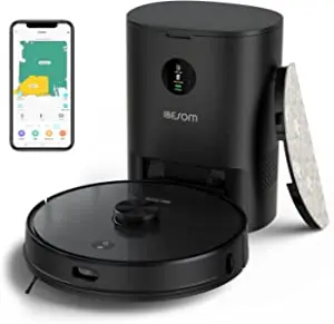 Ibesom A3 Plus Smart Robotic Vacuum Cleaner - Self-Emptying, 3 in