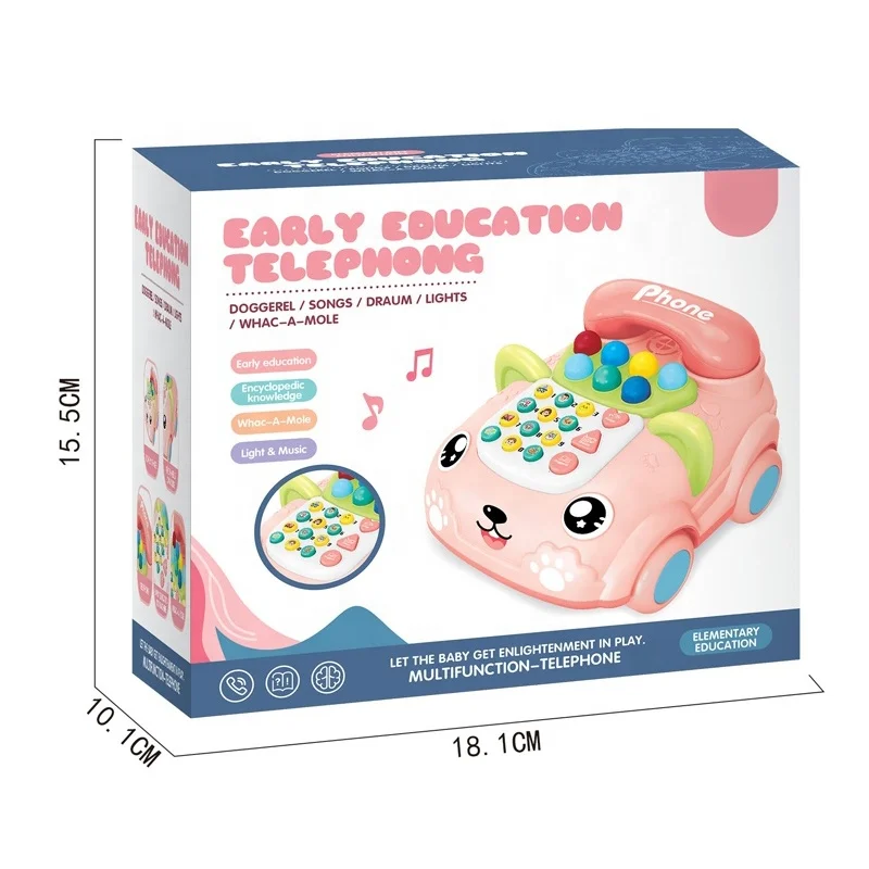 Telefono Niños Juguetes Vocales  Early Educational Machine Toys - Baby  Music Mobile - Aliexpress