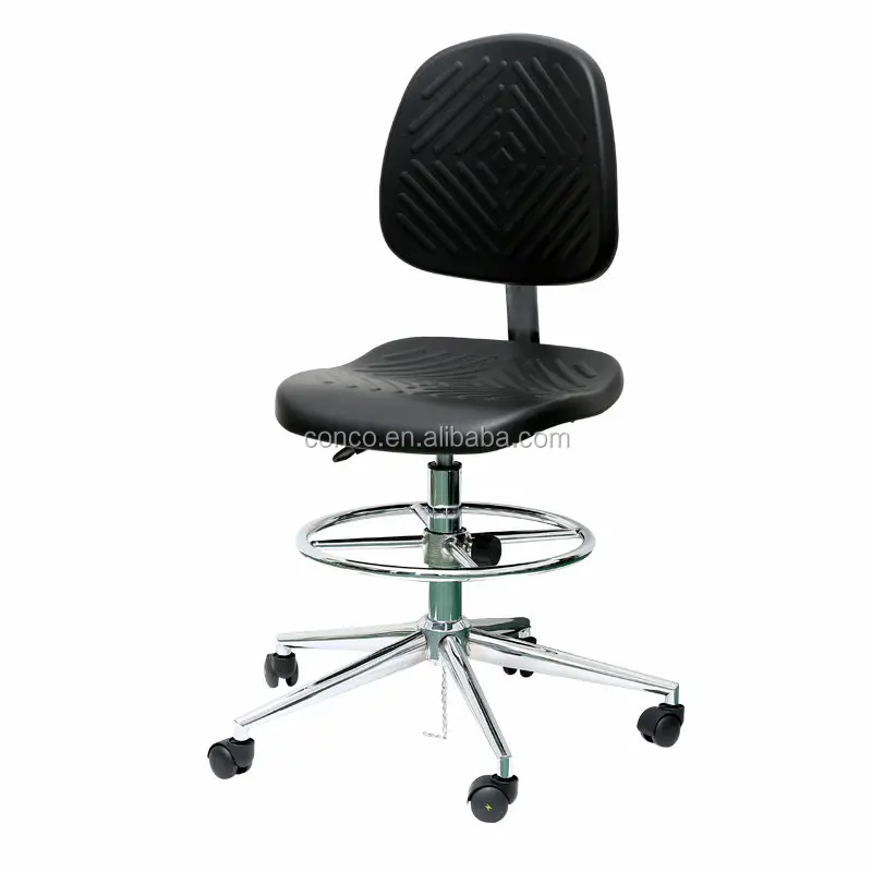 Удобные антистатические тканевые стулья CONCO ESD для электронной