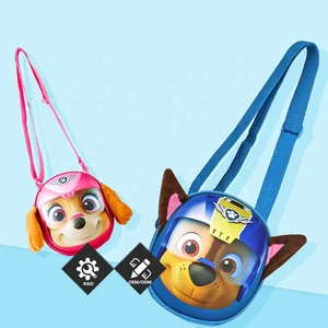 Wholesale EVA Light Weight Double Zipper Cute Cartoon Design Kids Mini Messenger Crossbody Bags