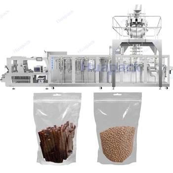 HFFS Granule/ Powder Automatic Horizontal Stand up Zipper Pouch Doypack Packing Packaging Machines