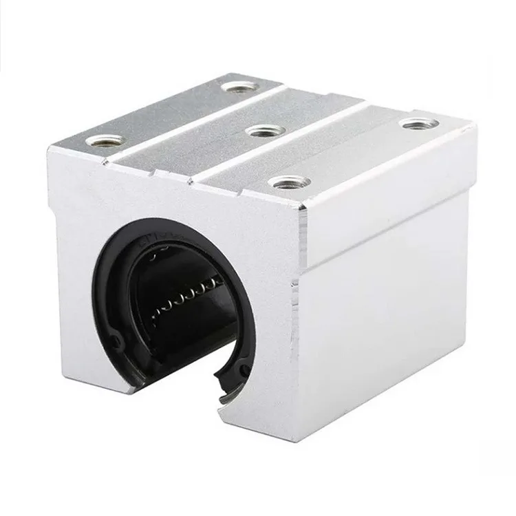 TEBAK D-17 SBR12UU SBR16UU SBR20UU Plastic Linear Bearing Housings Open Block Linear Bearing Slide  Ball Bearing Pillow Block