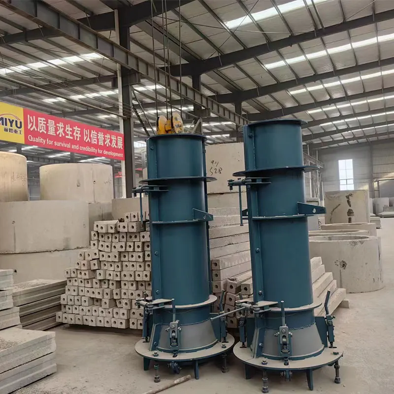 2023 HAIYU Precast Concrete Pipe Inspection Manhole Making Machine Concrete Pipe Machine Concrete Pipe Mold