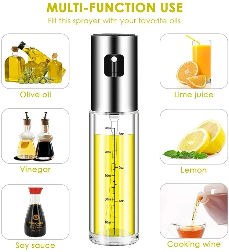 4piece Set Kitchen Oil Sprayer For Cooking Olive Oil Sprayer Mister