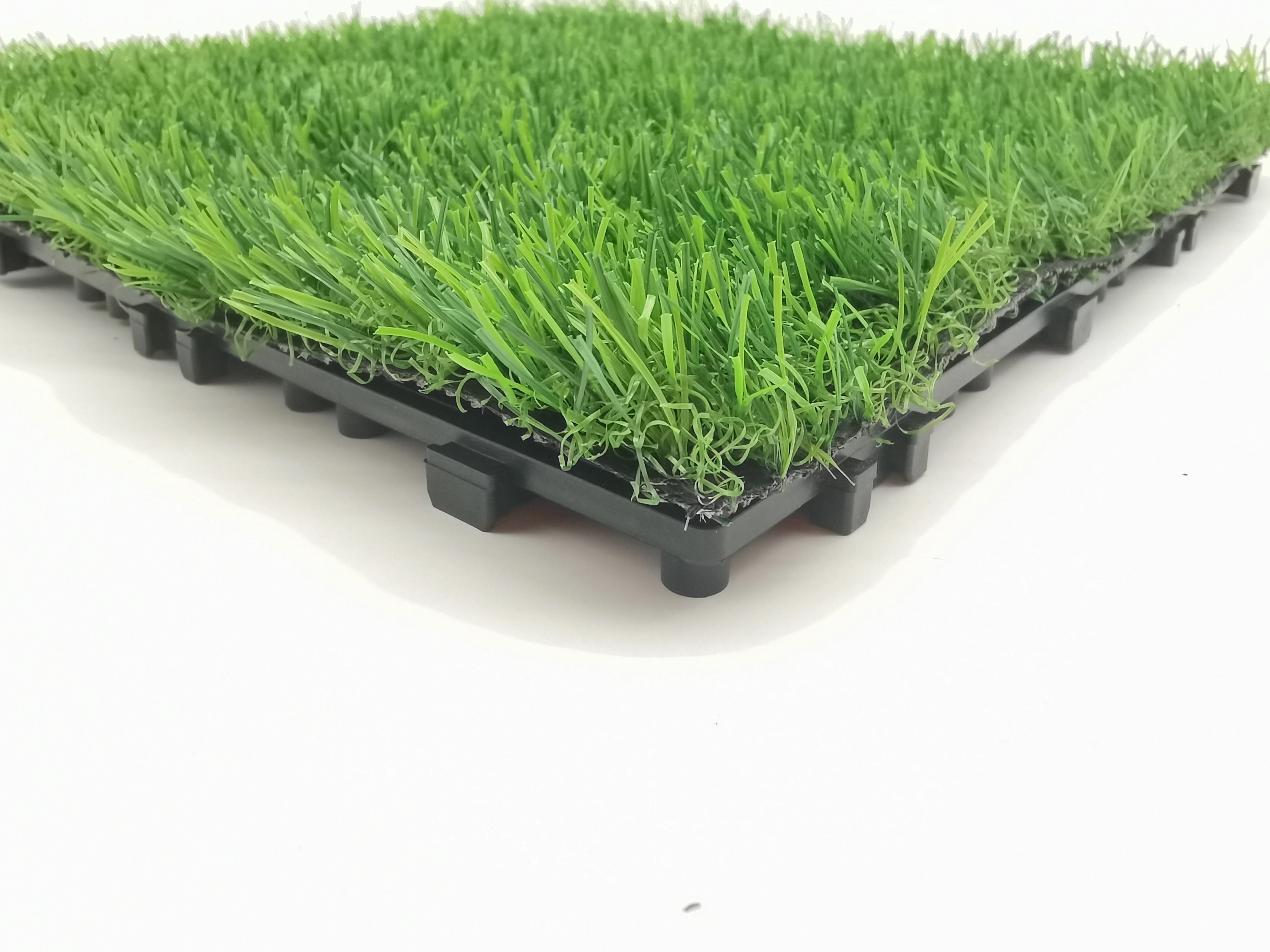 1x1 ft Realistic Turf Tile Interlocking Self-draining Mat 9 Pack ZTOUTDOOR Artificial Grass Mat for Patio Home Decoration 