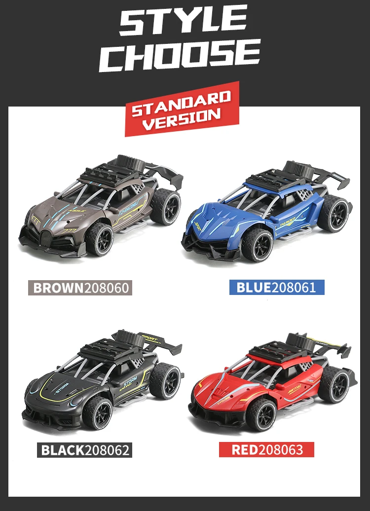 High Speed 1/18 Hand Controlled Electric Rc Racing Car Drift Remote