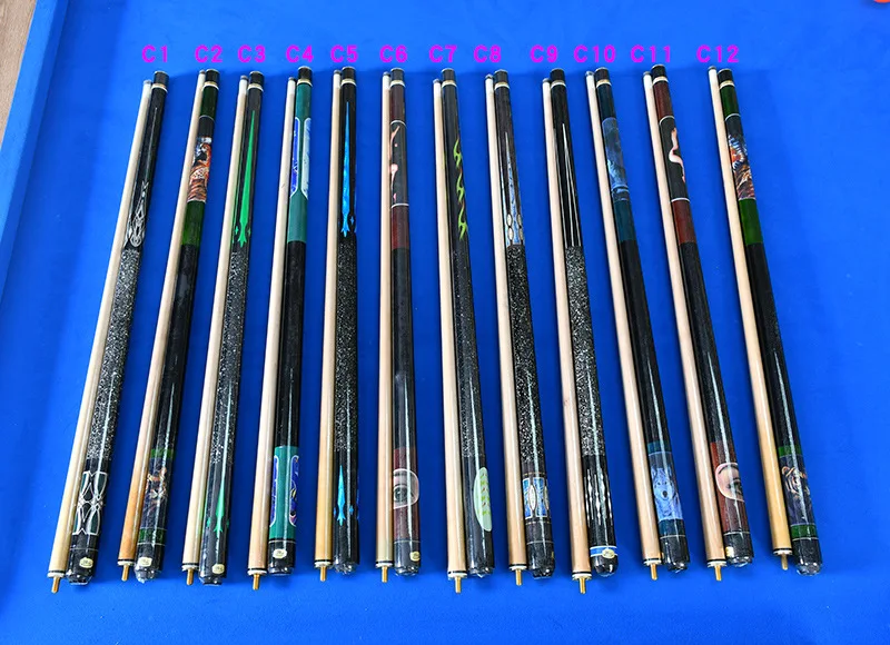 Прямая поставка с завода американские бильярдные сигналы 1/2 двухсекционные китайские из твердой древесины девятью