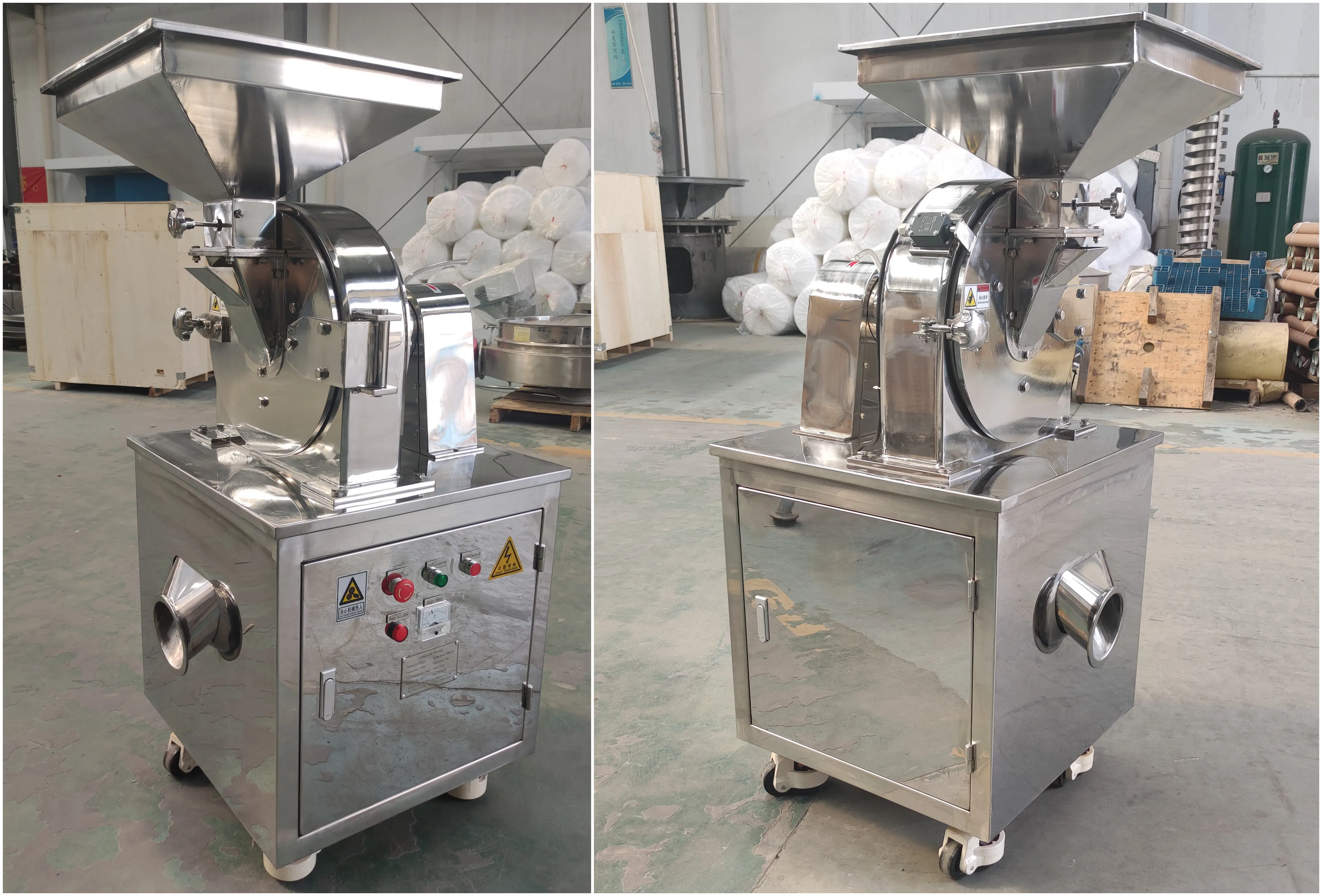 Chilli Flour Fine Grinder Mill Powder Disc Freezing Herbs Sugar Pulverizer Charcoal Grinding Machine