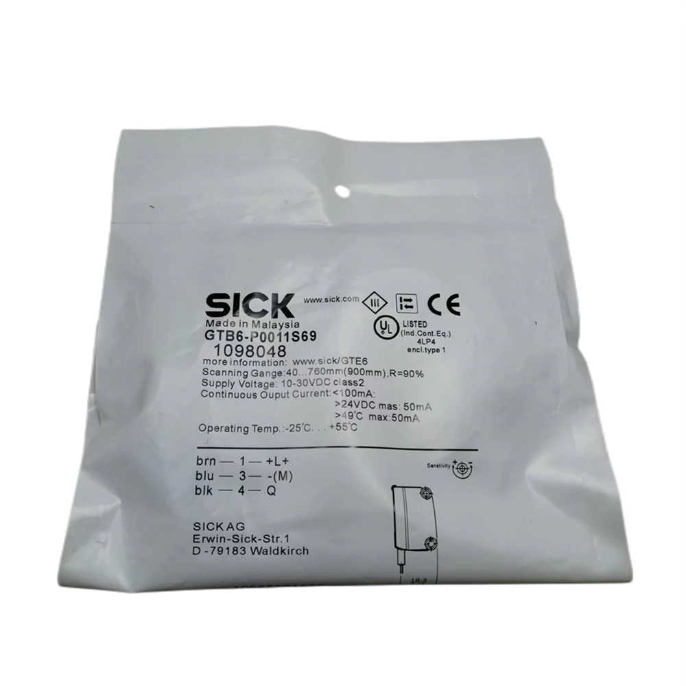 Cách tiếp cận mới cảm biến quang điện GTB6-P0011S69 1098048 nhiệt độ chuyển đổi Quy Nạp Proximity chuyển đổi cảm biến