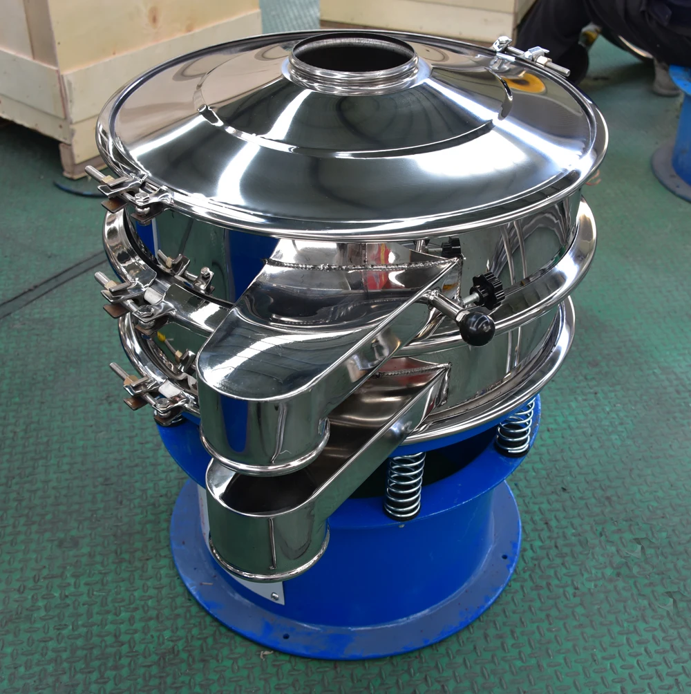 China Rotary Vibration Sifter Food Screening Machine Seive Machine ...