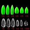 Transparent slow-sinking pills, 10 per pack, with safety pin