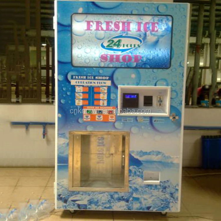 Oem South Africa 140kg/day Ice Vending Machine Coin Operated Automatic