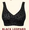 Stampa leopardata nera