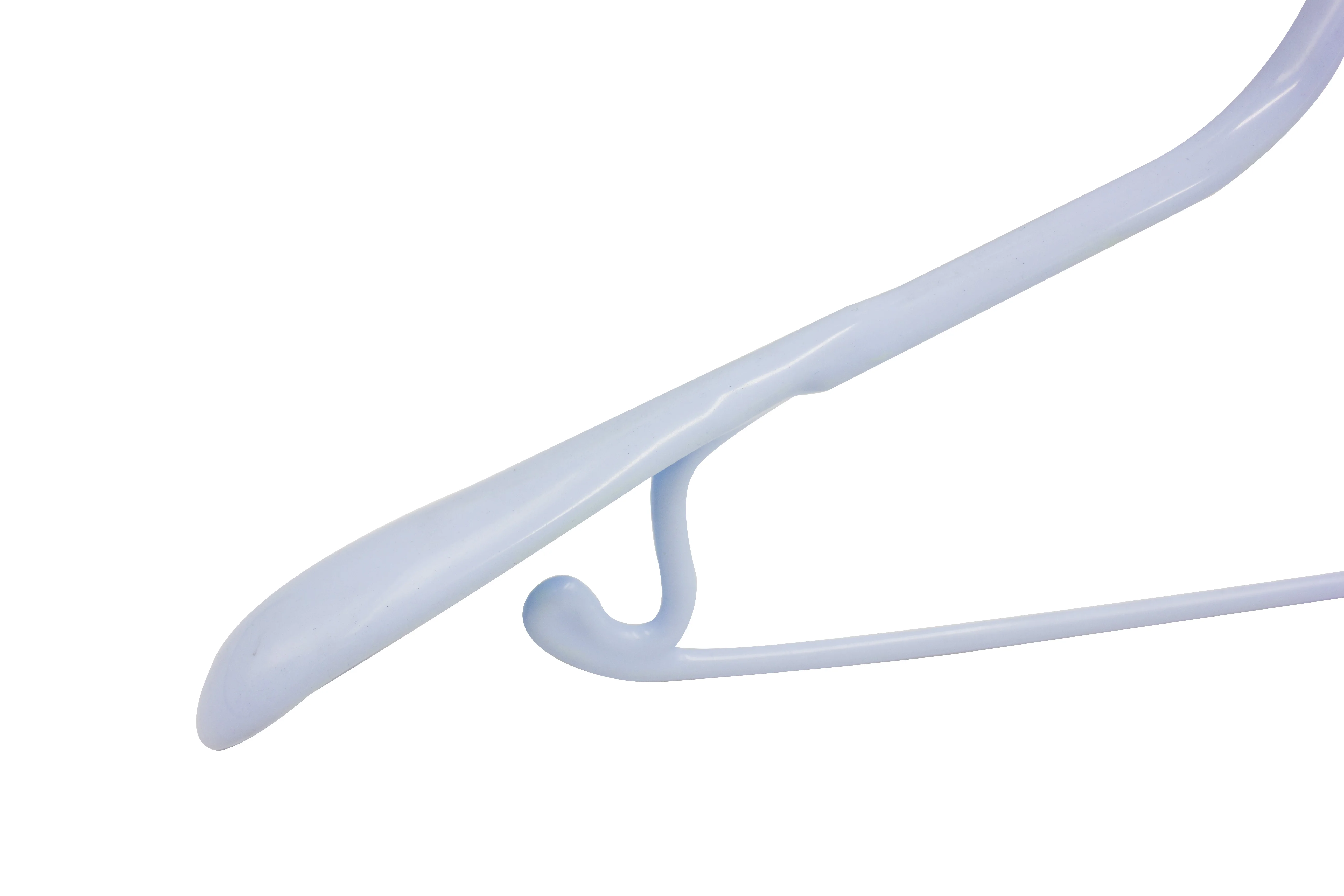 Цветная вешалка с ПВХ покрытием, металлическая Нескользящая вешалка для одежды с широким плечом