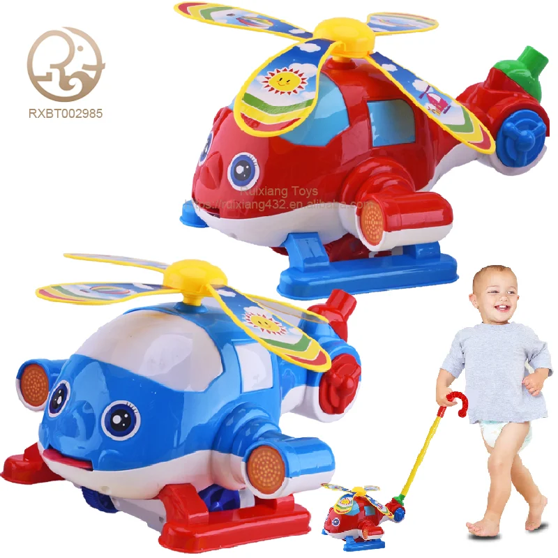 Alibaba.com: Children Cartoon Hand Push Airplane Baby Trolley Walker ...