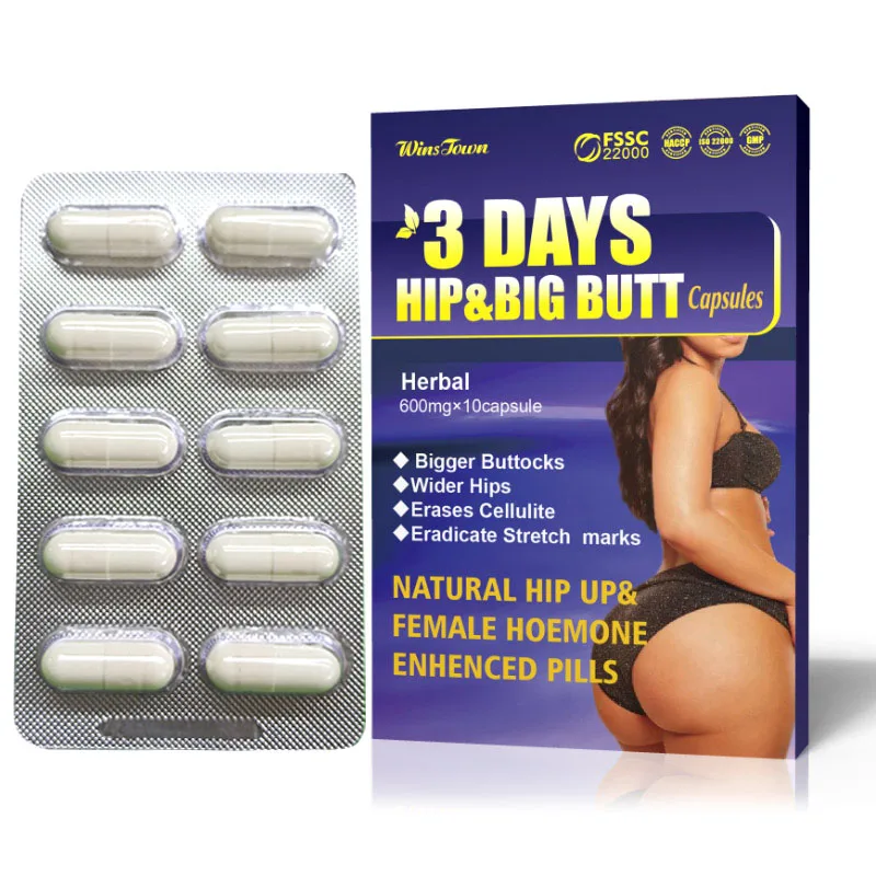 Butt Enhancement Capsules Private Logo Buttock Booty Hip Enlargement Big Butt Enhancement  Capsules