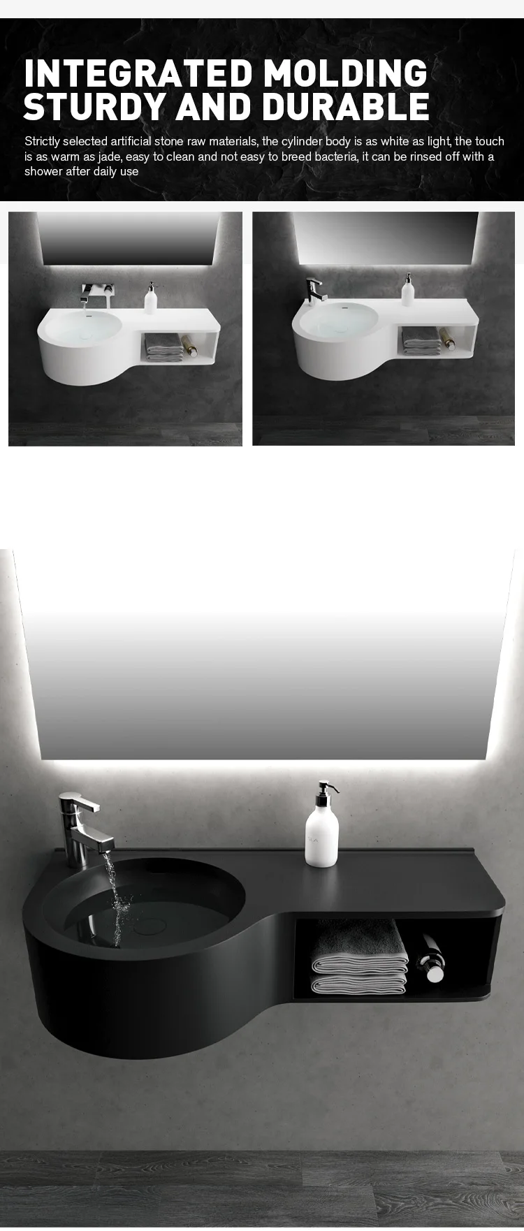 Modern Solid Surface Apartment Materials photo