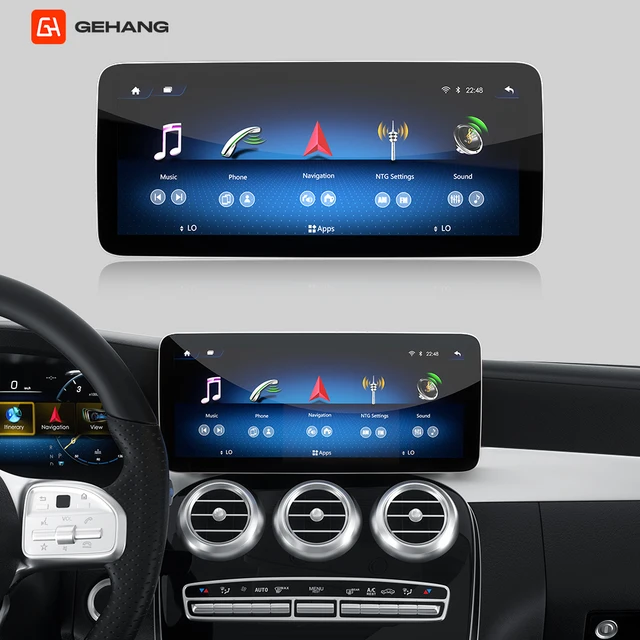 Android 14 Touch Screen Android Car Audio Multimedia Player for Mercedes Benz C Class W205 GLC-X253 V CLASS W446 2015-2020