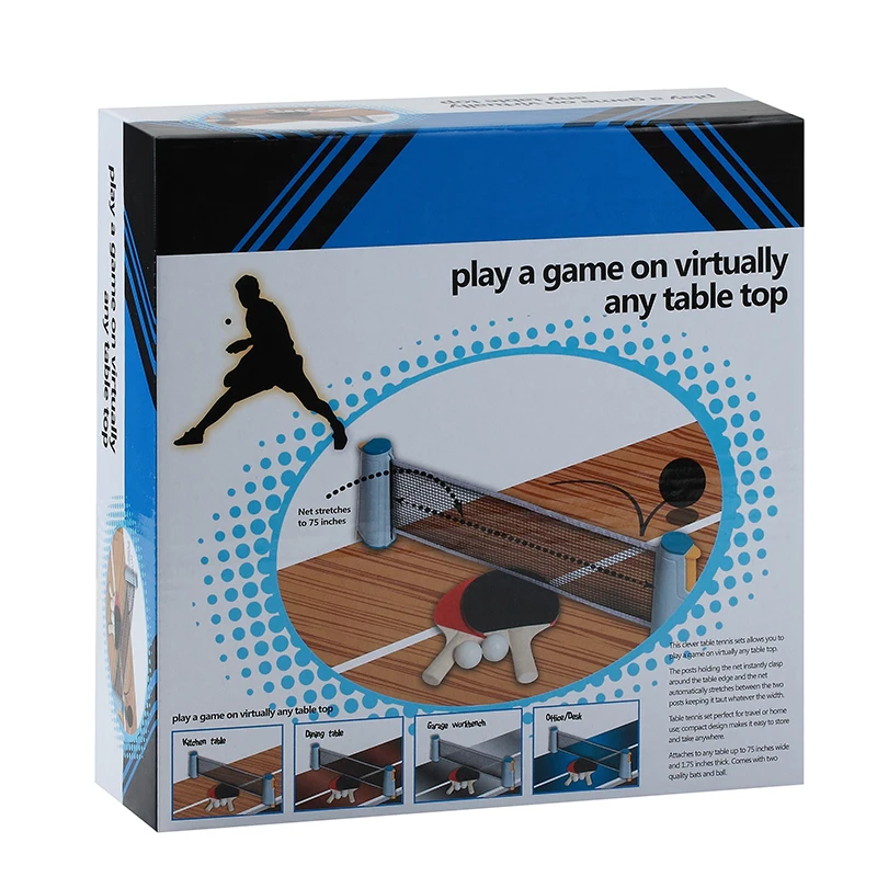 Mini Retractable Portable Table Tennis Set For Kids Children With Table Tennis Net Buy