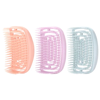 1pcs Square Hollow Comfortable Household Shampoo Brush