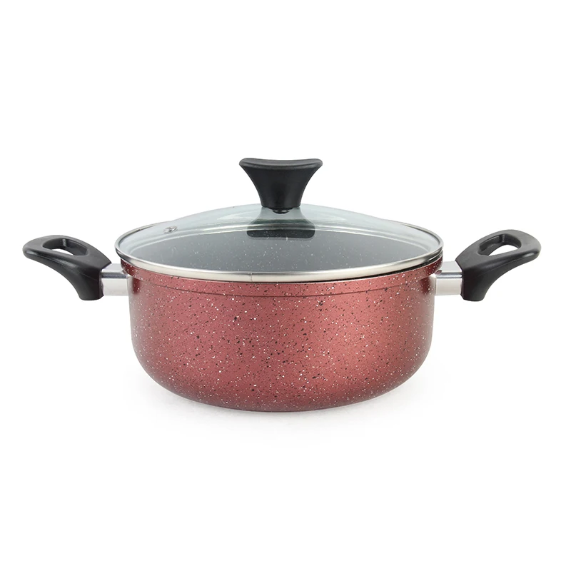 Cooking Set Professional Cooking Pans Kitchenware Induction Cooking Pot Sets With Glass Lid