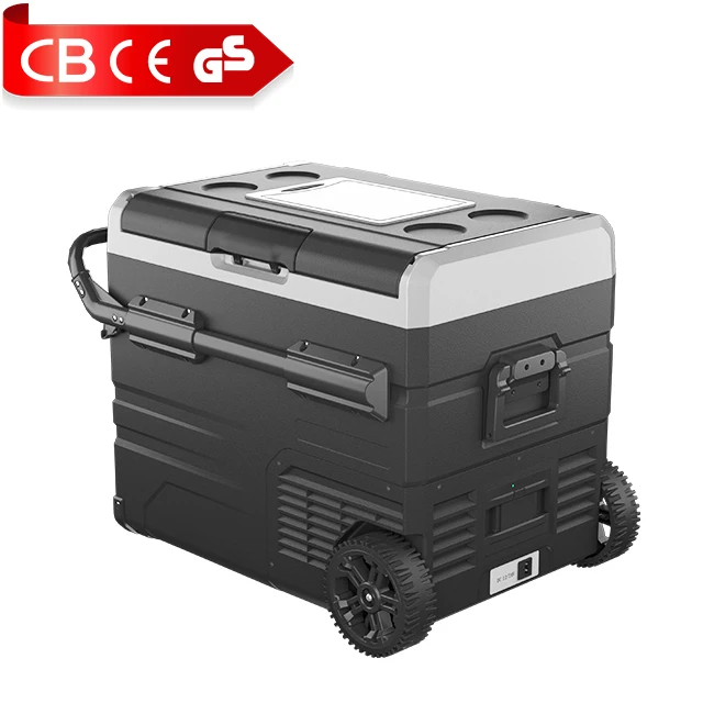 35リットル DC 12V 冷蔵庫 デュアルゾーン ポータブル冷凍庫 クーラー