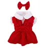 Bow-tie dress [set]