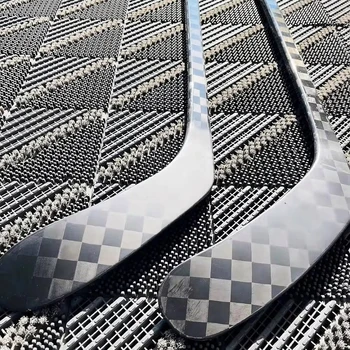 OEM Carbon Fiber Ice Hockey Stick China Factory Custom Sizes Wear-Resistant Outdoor Indoor