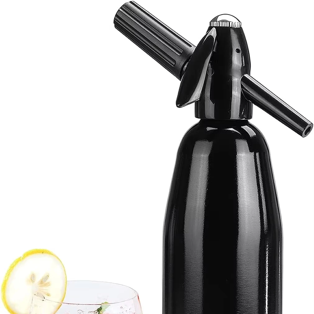 Портативный домашний свежий классический 1 Л Сифон для содовой Алюминиевый распылитель воды