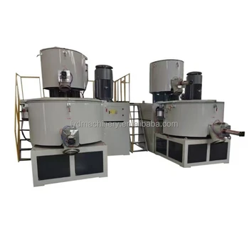 Super Quality Raw Material Plastic Powder PVC High Speed Mixer Equipment Mixing Machine Unit