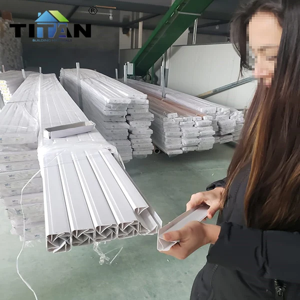 Plastic Pvc Profile Ceiling Clips Pvc Clips for Wall Panel