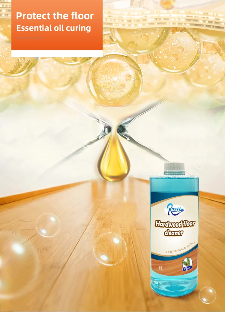 Popular High Quality Pine Scent Surface Mopping Liquid Detergent Manufacturer 1L Floor Cleaner